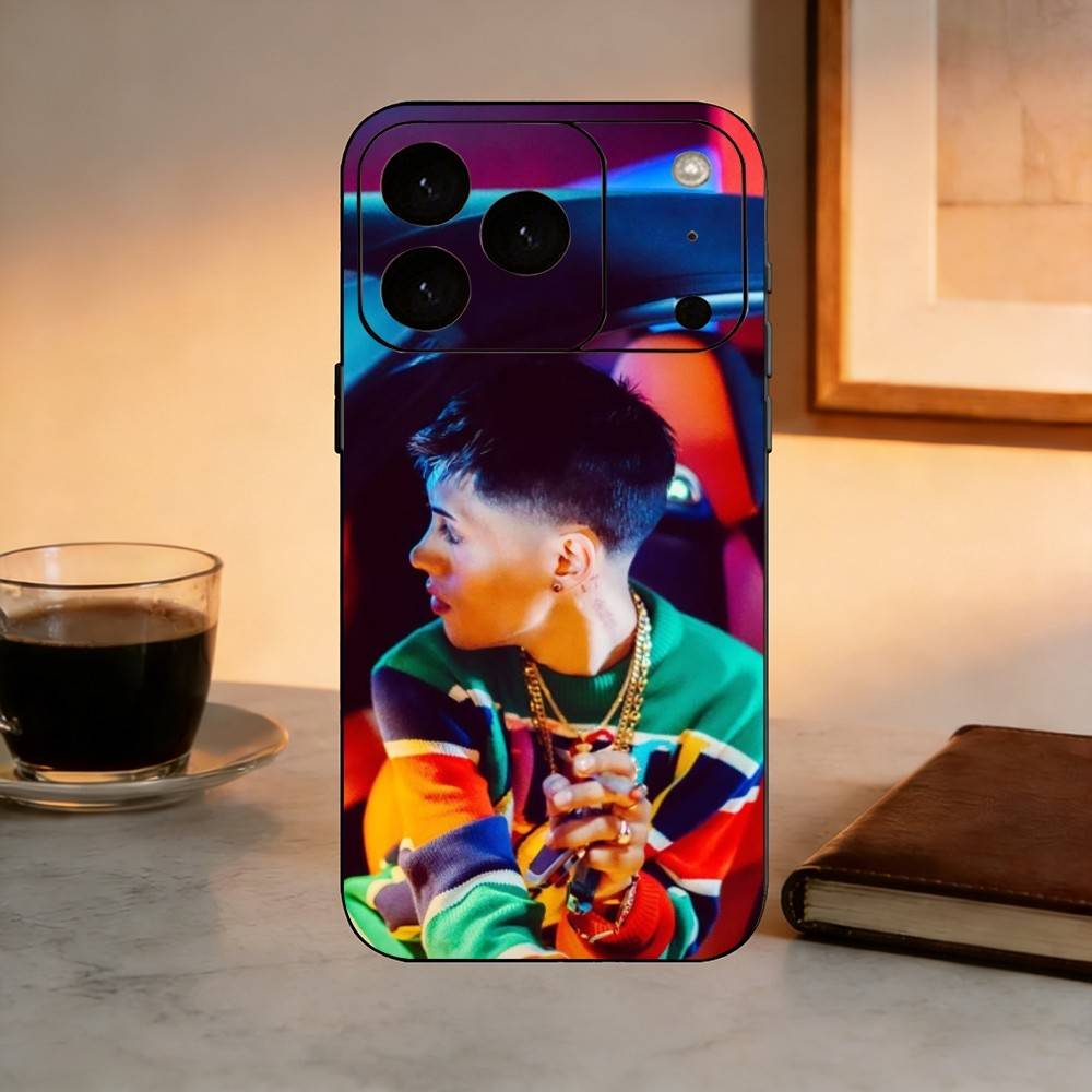 Singer C-Cris M J  Phone Case For iPhone 17, 16,15,14,13,12,11 Plus,Pro Max, Others Soft Black Cover