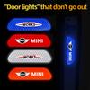 MINI Car Door Reflective Sticker Night Light Warning Decal For MINI One Cooper JCW Countryman Clubman Cabrio Paceman Coupe