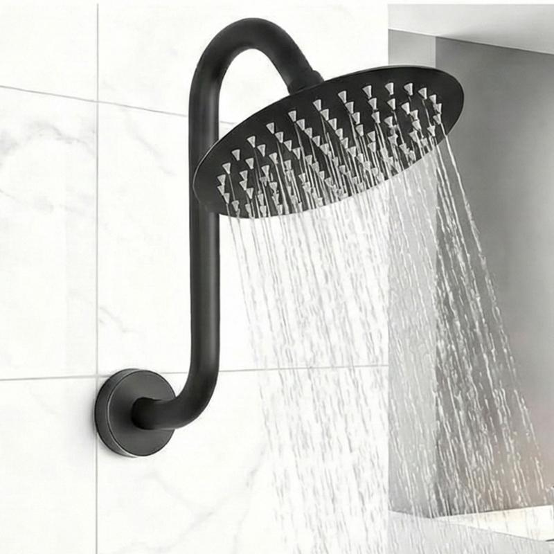Pack of 2 Easy installs Plastic Shower Head Covers Strong Waterproof Shower Faucet Concealers for Moist Environment