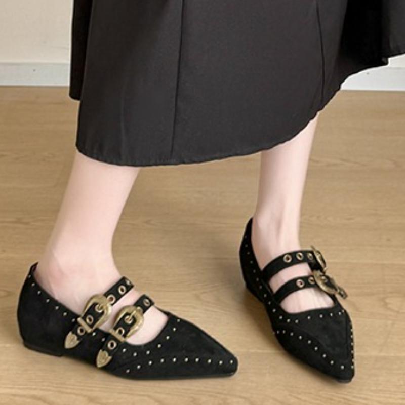 Fashion 2025 Women's Spring New Simple Flat Shoes Daily Home Office Shopping Shallow Mouth Comfortable Loafers Plus Size
