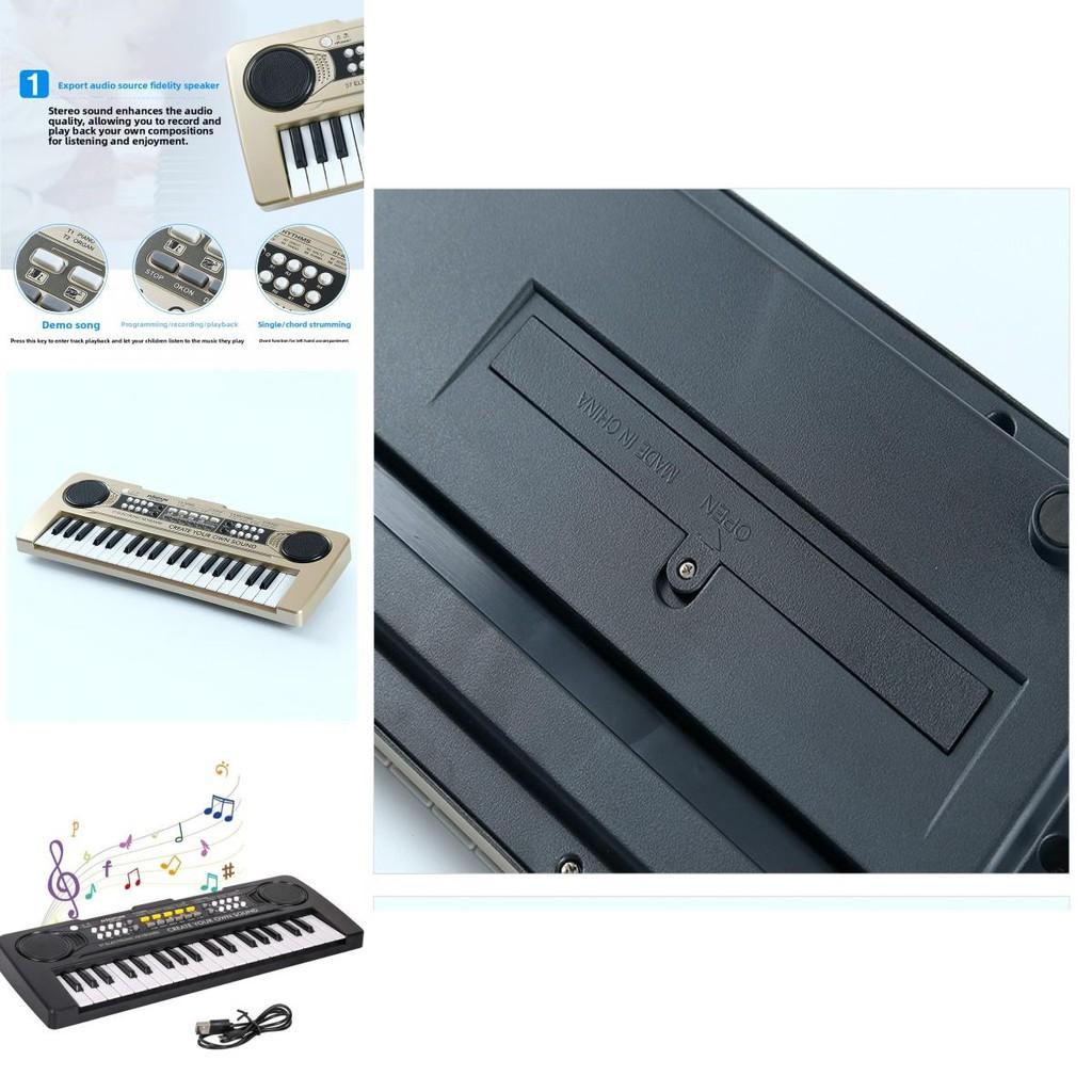 37key Children Electric Piano Music Keyboard Puzzle Toy For Kids Learning And Music Play