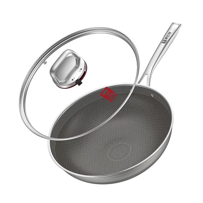 Kbh 32cm 7th Gen Titanium Honeycomb Non-Stick Wok