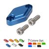 ATV Universal Parking Brake Block Off Plate Aluminum For Yamaha RAPTOR 700 YFZ450 YFZ450R Blaster200 Can Am ATV Polaris Honda