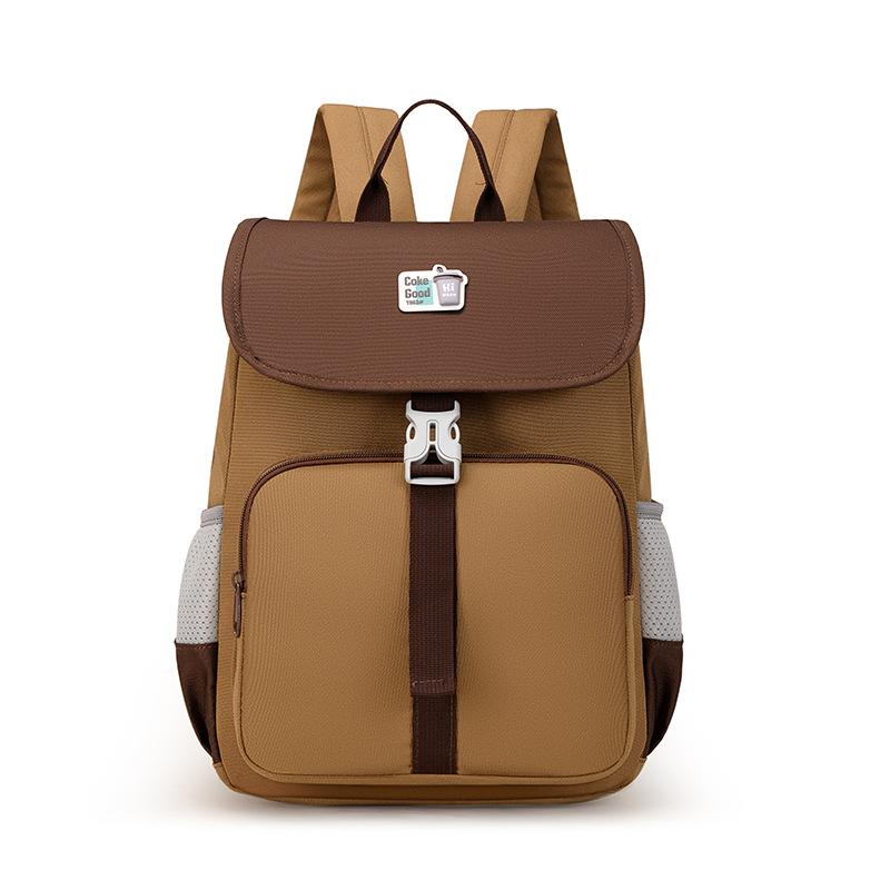 School Bag High-quality Kindergarten Cute Treasure Contrasting Color Backpack Primary School Students 1-2 Grades Spring Outing Backpack Gift Printing