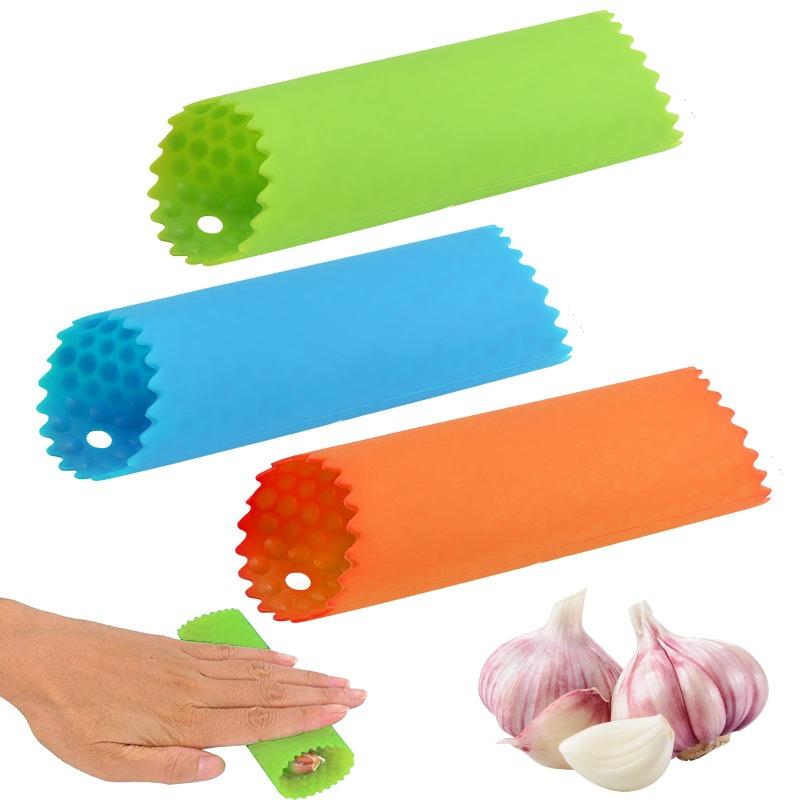 Silicone Garlic Peeler Silicone Garlic Press