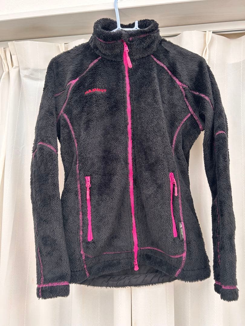

[USED] MAMMUT Goblin Fleece Jacket in Black and Pink