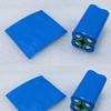 100Pcs PVC Heat Shrinkable Film Battery Skin Heat Shrinkable Sleeve Insulated Battery Skin PVC Film Tape Protector