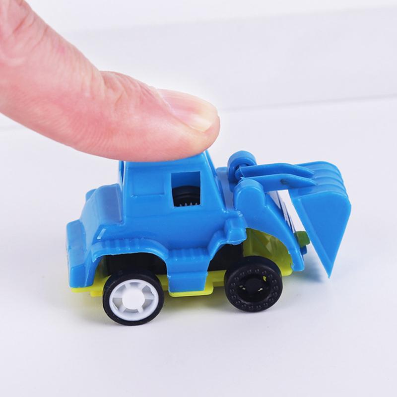 Mini Pull Back Car Colorful Car Engineering Vehicle Model Children Educational Toy