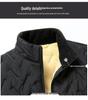 2024 Lammwolljacke für Männer mittleren Alters und ältere Herren, Verdickte Außenbekleidung mit Samt für Herbst/Winter