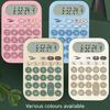Fashionable Candy Desk Calculator With 12Digit Readout And Fun Button Design For Students And Teachers Calculator