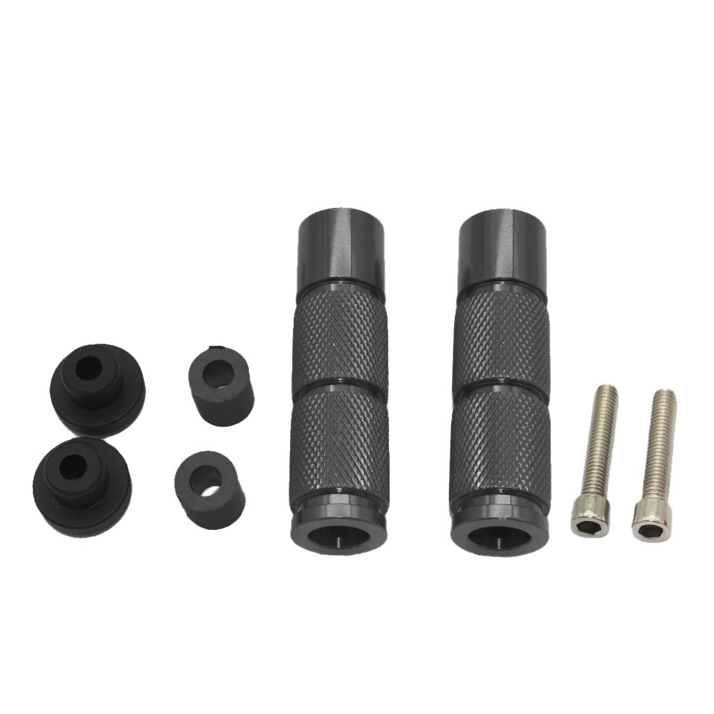 10mm Dia. Foot Pegs Footrests For Rearsets Motorcycle Dirt Bike