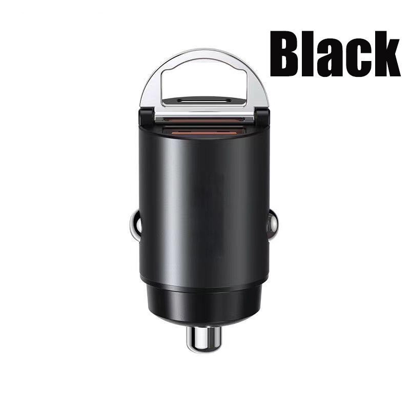 

Mini USB C Car Charger PD 130W Super Fast Charging Adapter for iPhone Sumsung iPad Oneplus Huawei Oppo Vivo Oneplus Mobile Phone Black Car Charger
