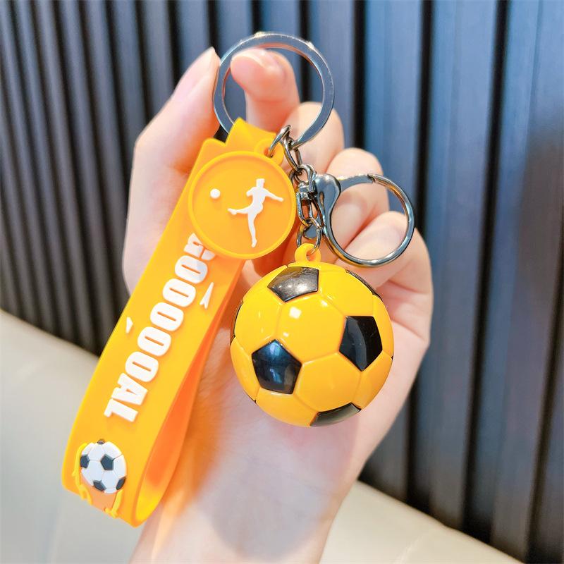 Football Keychain PVC Pendant Keyring Bag pendant Souvenirs Key Chain Gifts