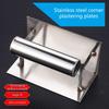 Stainless Steel Corner Trowel for Smooth Wall Edges Ergonomic Handle for Comfortable Gripping Professional Construction Tool