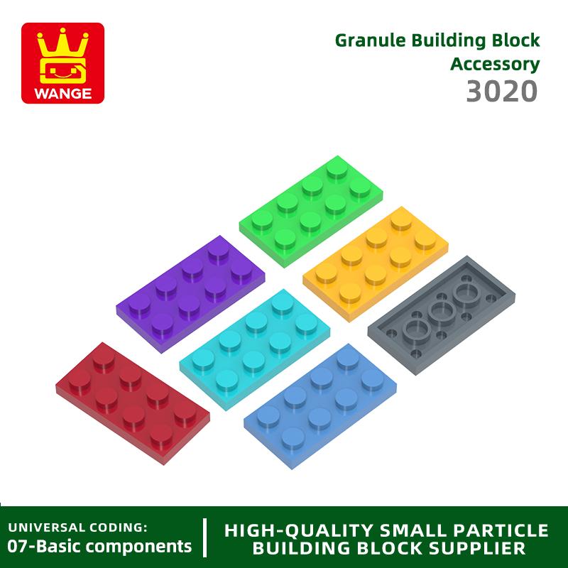 88Pcs/Lot 3020 2x4 Basic Construction Bricks Colorful Traditional Parts Works With featuring Brick DO IT YOURSELF Kids Toy Assembly Gift Idea Box