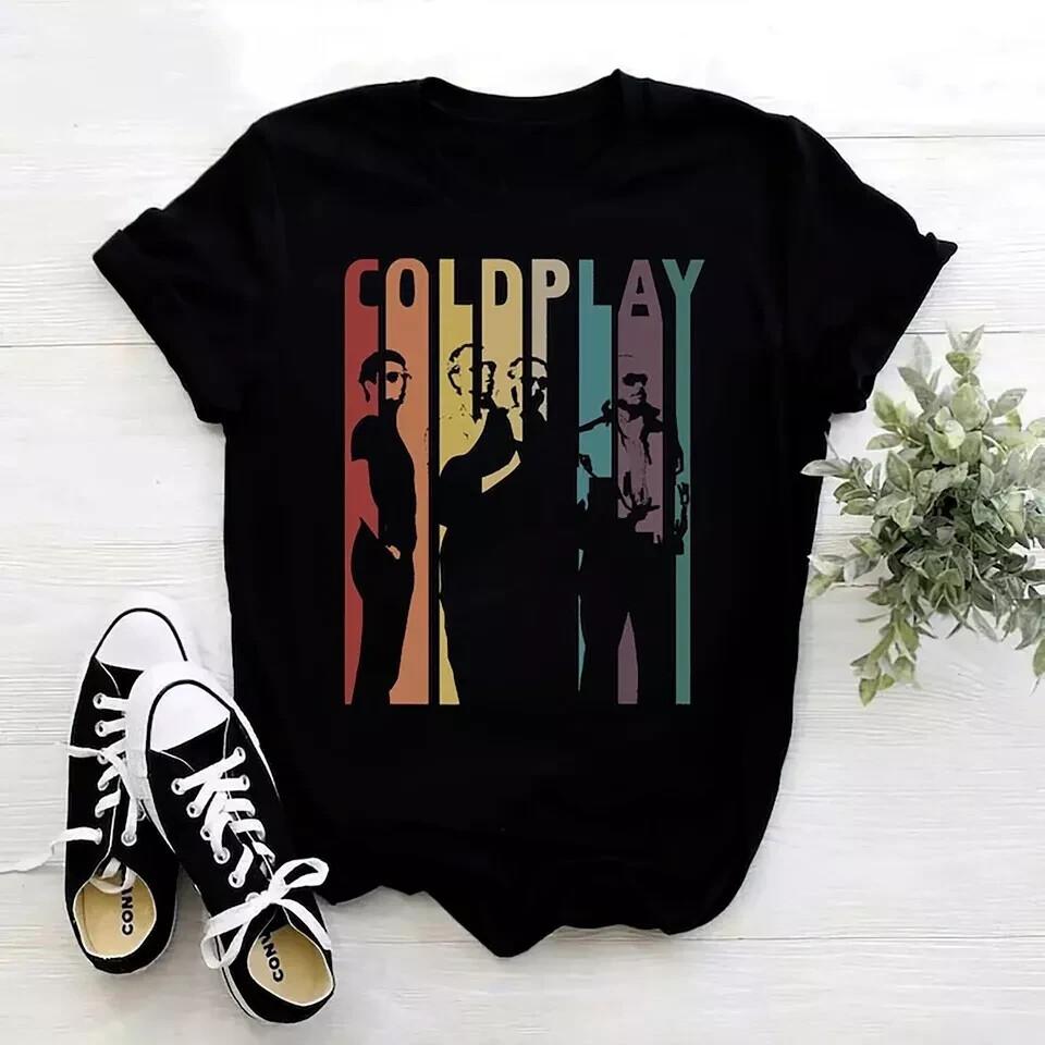 Coldplay World Tour T Shirt Full Size S-5XL Unisex T-Shirt L