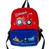 Adorable Cartoon Car Backpack For Boys And Girls Lightweight Oxford Cloth Design For Kindergarten