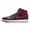 Air Jordan 1 Mid Alternate Bred Sneakers da Uomo Nero Rosso Fuoco Bianco DQ8426-060