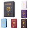 Portable Passport Bank Credit Card Document Cover Holder Case Travel Protector