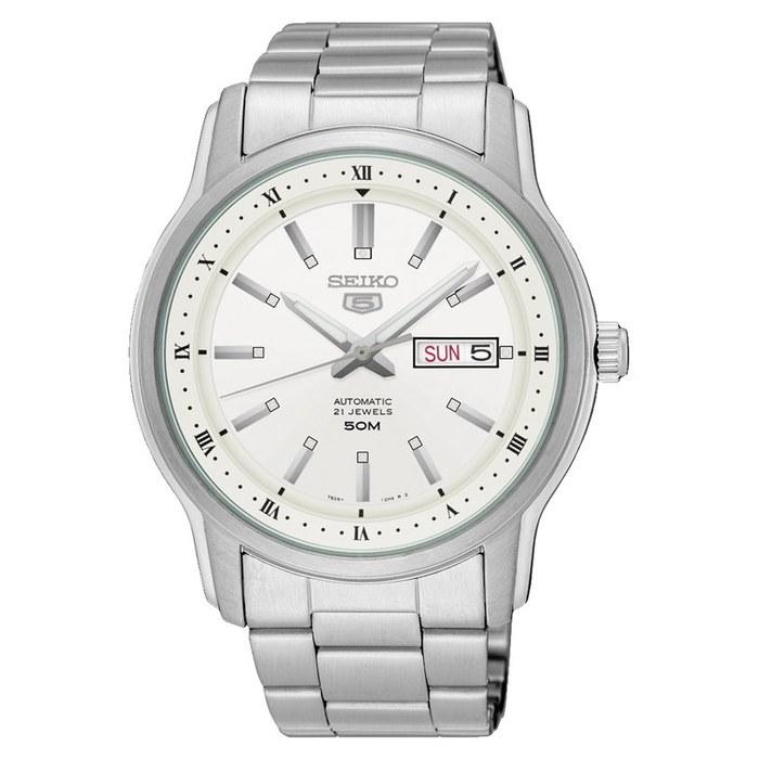 SEIKO SNKP09K1 SEIKO 5 Automatic 50m Water Resistant Plata