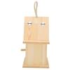 Wood Bird Nests Outdoor Birdhouse Breeding Box Bird Cage for Garden Backyard Balcony Decor
