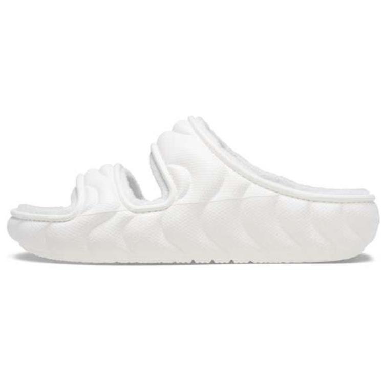 

Crocs Удобные и простые противоскользящие тапочки для мужчин и женщин в белом цвете 37-38 белый