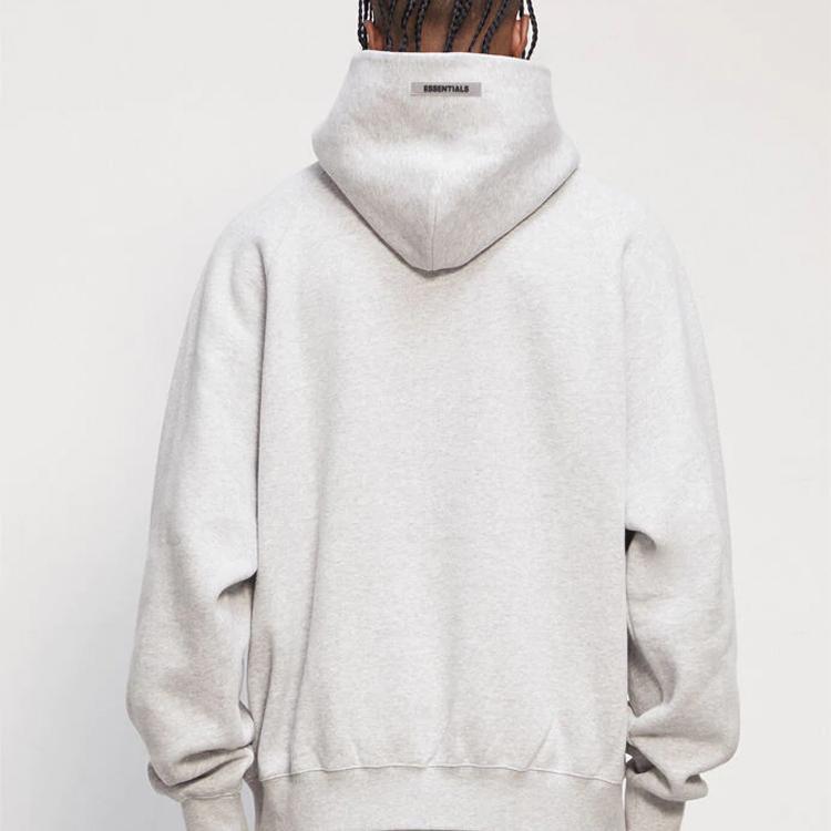 Fear of God Essentials Core Hoodie Heather Grey Unisex Tops 0192-25050-0220-367