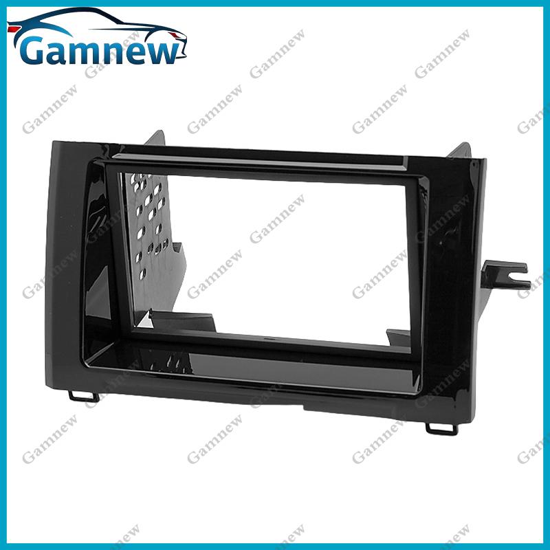 7 inch 2DIN Car Fascia Radio Panel For Toyota Tundra 2014  Frame Kit Install Facia Face Plate