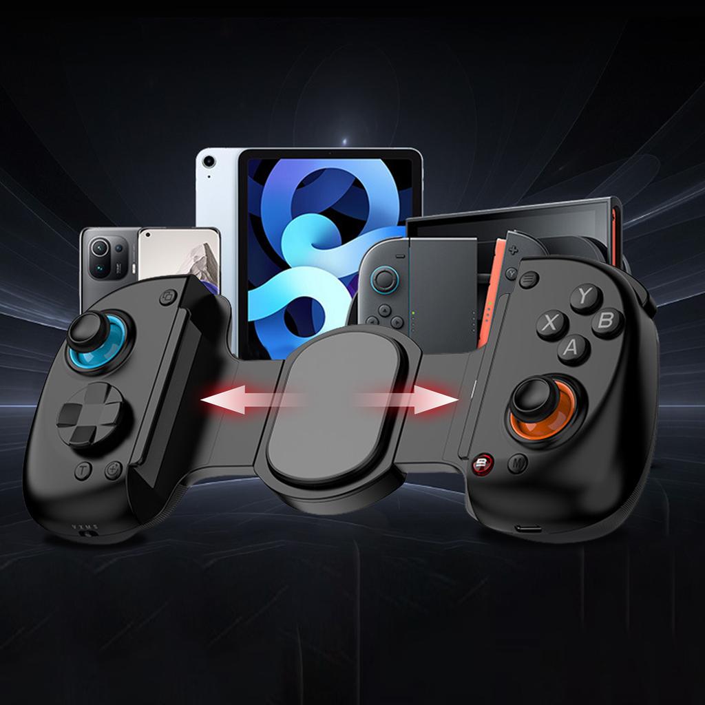 Mobile Gaming Controller Hall Effect Joystick Type-C Mobile Phone Controller BT Wireless Gaming Controller for Android/iOS