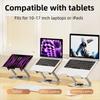 Foldable Tablet Holder Adjustable Laptop Bracket New Tablet Stand  for 10-17 inch Laptop Tablet