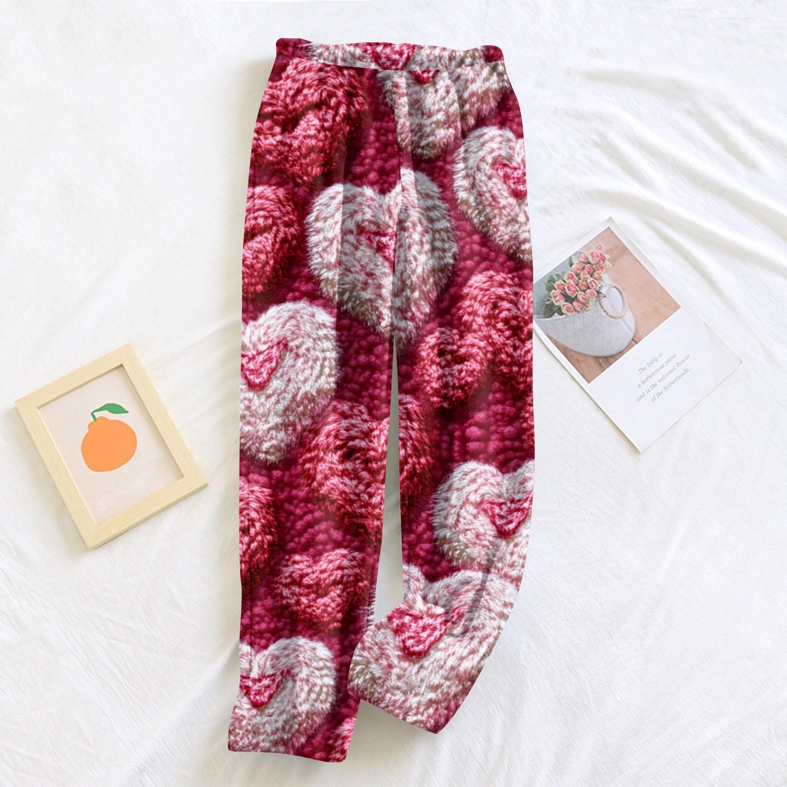 

Женские повседневные прямые брюки с принтом повседневные длинные брюки M