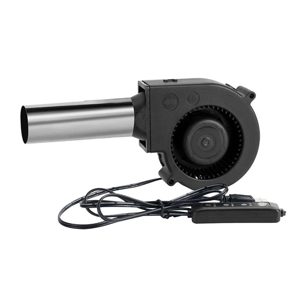 USB Powered 5V Blower Fan With Three Speed Settings For Outdoor Camping BBQ Stove And Fire Pits Efficient Flame Boosting