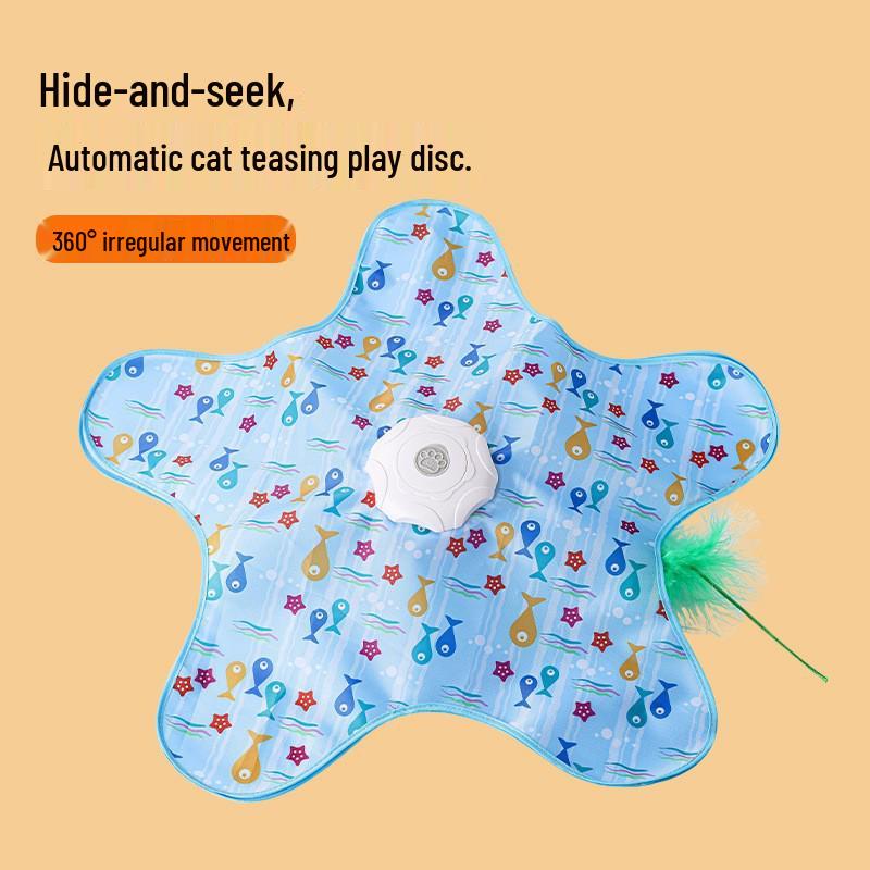 Cat Teaser Hiding Toy: Anti-Scratch, Self-Entertainment, Decompression for Cats