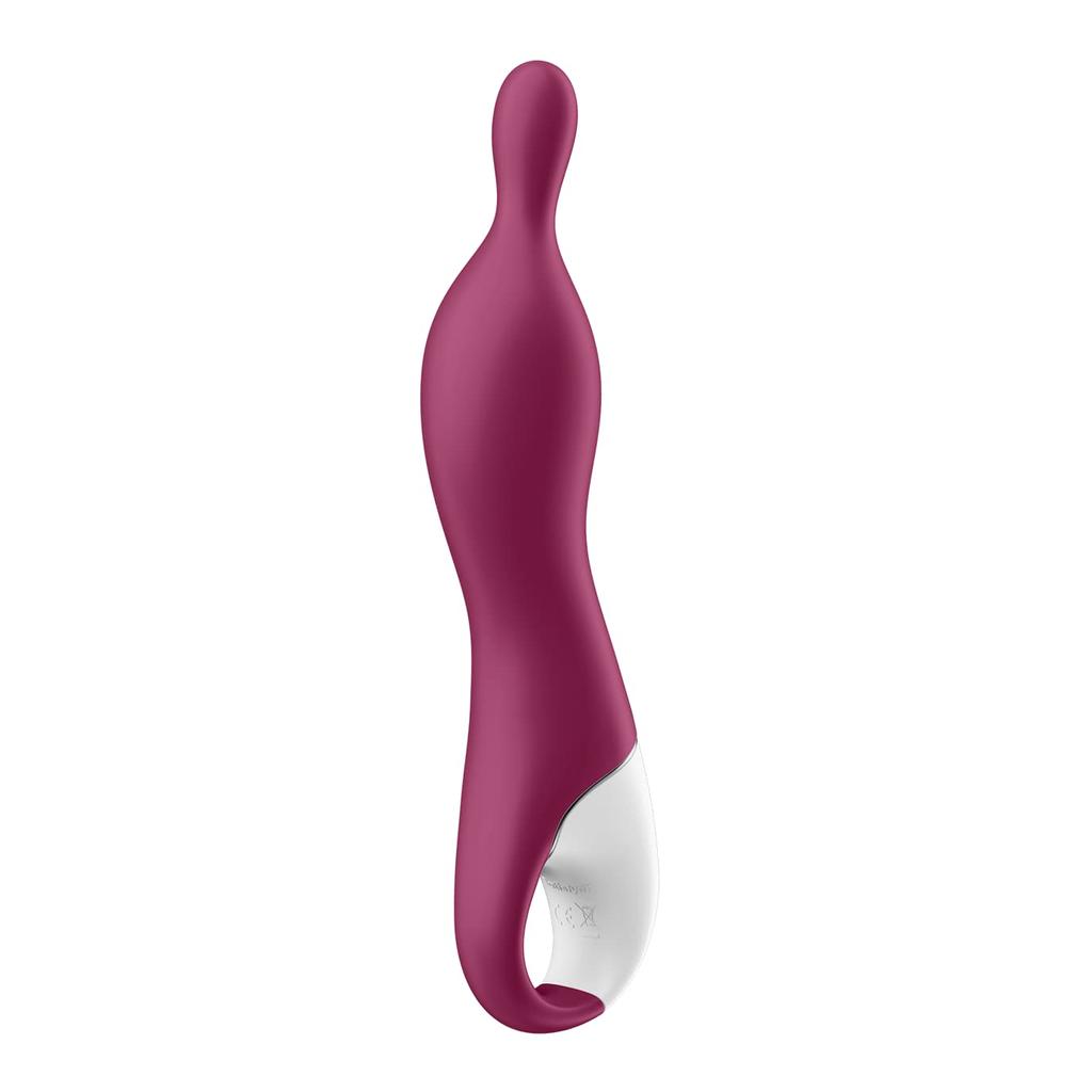 Satisfyer 1 Berry vibrator Portio Above the Deep inside the Pinpoint Soft tip head Flexible Medium orgasm Medium orgasm development Vibrator Electric
