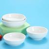Creative Round White Ceramic Dipping & Seasoning Plate