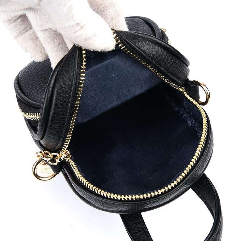 New Style of Genuine Leather Mobile Phone Bag for Women Hand-held Crossbody Bag  Head Layer Cowhide Shoulder Bag