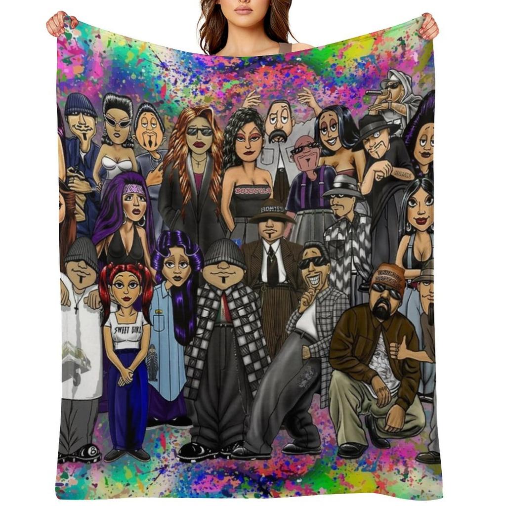 Lil Homies Throw Blanket Beach Weighted Bed linens Single Blankets