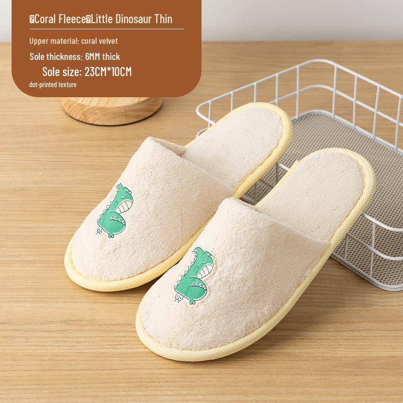 Kids' Portable Non-Slip Slippers for Travel and High-End Hospitality.