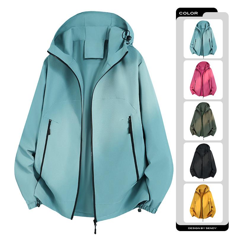 2026 Dopamine Color Outdoor Jackets: Windproof & Waterproof for Men and Women