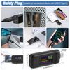 USB Tester Type-C Voltmeter Voltage Current Tester Power Meter Multimeter Ammeter Type C USB Charger Tester Color Display Capacity Voltage Current