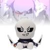 22CM New Undertale Cross Sans Plush Toys Soft Cosplay Cartoon Anime Figure Plushie Peripheral Pillow Doll Fans Kid Birthday Gift