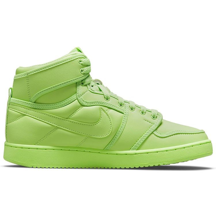 Billie Eilish X  Air Jordan 1 KO Volt Women Sneakers Green DN2857-330
