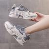 Spring and Autumn New Style Breathable Thick-soled Fashionable Sports and Leisure Student Color Matching Shoes
