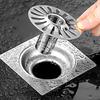 Self-draining Floor Drain Core Anti-Clog Hair Removal Filter Sink Strainer  for Household Bathroom