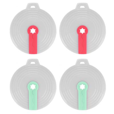 2Pcs Schüssel Anti Splash Deckel Mixer Schüssel Abdeckung Silikon Ei Schneebesen Splatter Schutz Abdeckung für Mischen Eier W
