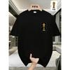 FIFA World Cup Football Men's Fashionable Short-sleeved T-shirt with a US, Canada and Mexico Themed Print. A Casual and Comfortable Summer T-shirt