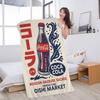 C-COCA Logo C-COLAS Anime Strand Schwimmtuch Weiches Saugfähiges Waschlappen Kindergeschenke Für Kinder Reisen Camping Fitnessstudio