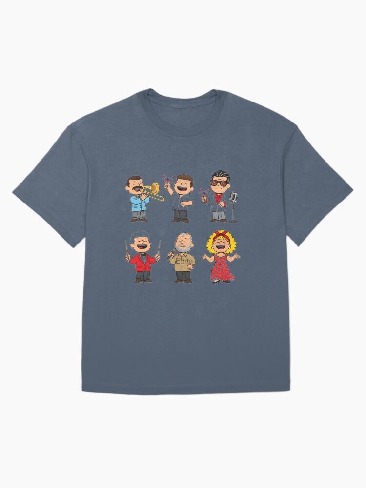 Héctor Lavoe Iconic Fania Era Salsa Legends: Tito Puente, Celia Cruz, Hector Lavoe Vibes | Limited Edition Oversized T-Shirt