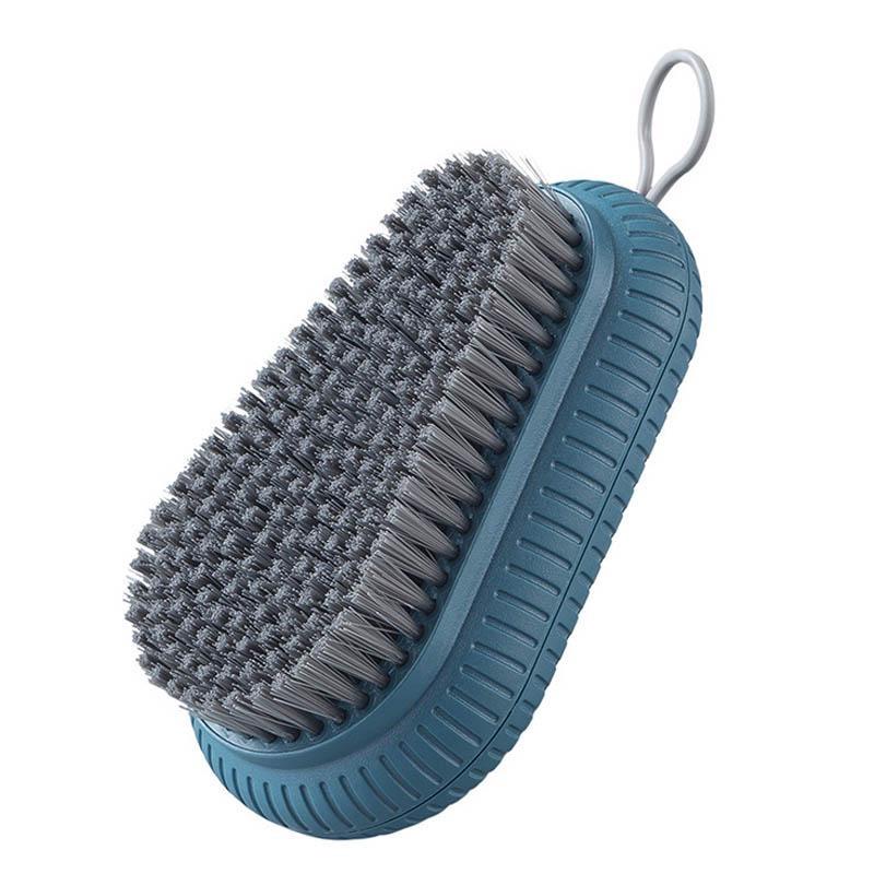 Handle Laundry Brush Plastic Brush Home Soft Bristle Brush Hangable Laundry Brush