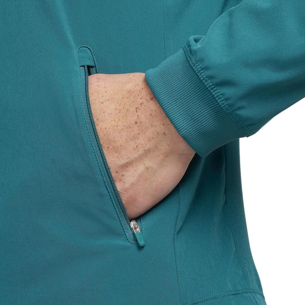 Nike Dri-FIT Rafa Logo Print Outdoor Casual Sports Zip-Up Jacket Men Jacket Crystal-Cave-Blue DV2885-381